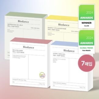Гидрогелевая маска для лица BiodanceBio (4 вида/7шт)