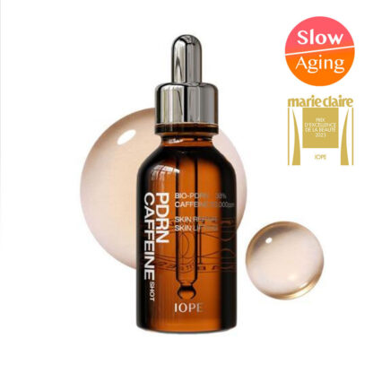 Лифтинг сыворотка для лица IOPE pdrn caffeine shot