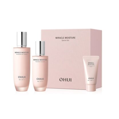 Набор для глубокого увлажнения и восстановления кожи OHUI Miracle Moisture Pink Barrier SET
